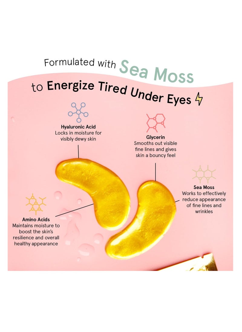 Grace & Stella - Grace & Stella Under Eye Mask (Gold, 48 Pairs) Eye Patch, Under Eye Patches for Dark Circles and Puffiness Undereye Bags, Wrinkles - Gel Under Eye Patches - Small Gifts - Vegan Cruelty-Free Self Care - Image 1