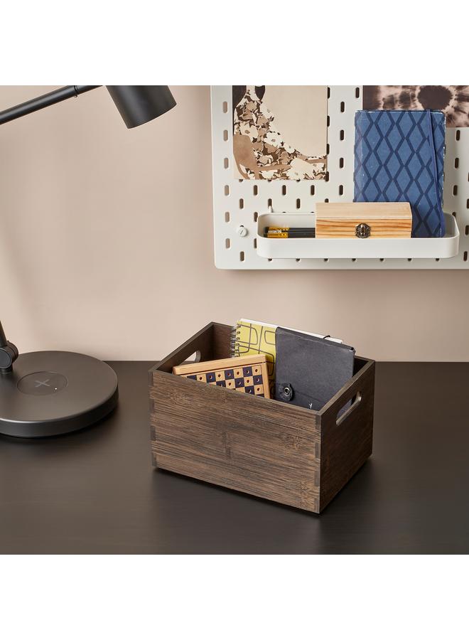 Zaboon Storage Box, Dark Bamboo, 16X24X15 Cm - Image 4