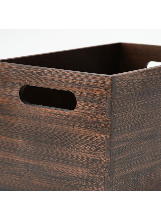 Zaboon Storage Box, Dark Bamboo, 16X24X15 Cm - Image 5
