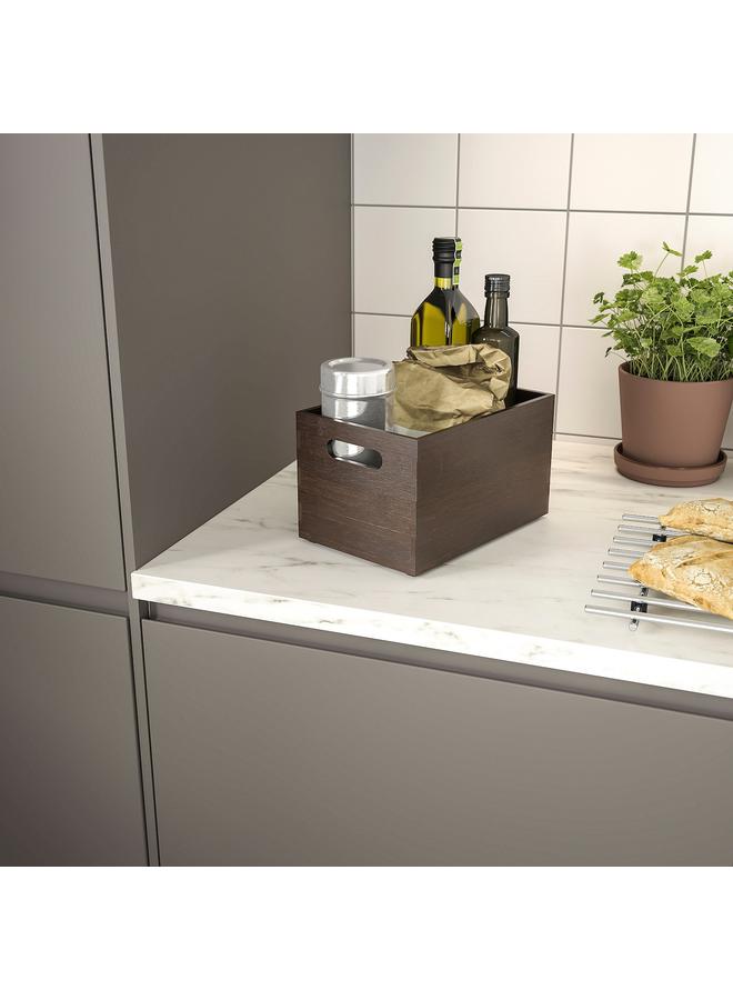 Zaboon Storage Box, Dark Bamboo, 16X24X15 Cm - Image 2