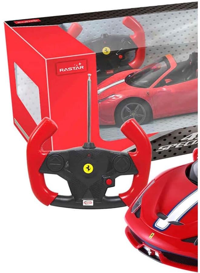 راستار 73400 فيراري 458 سبيشيال مع بوق أحمر 73400r 27.145 ميجاهرتز - Image 3