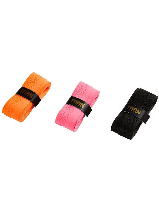 Taan Badminton Racket Grip Tape, Matte Anti-slip Sweat-absorbing Tennis Handle Tape, Q10 Three-pack - Image 5