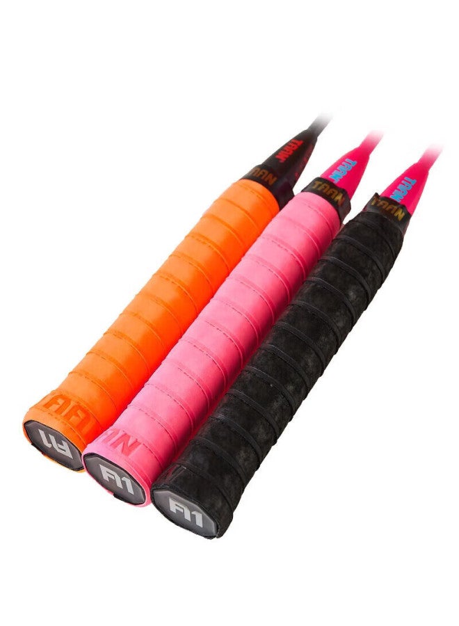 Taan Badminton Racket Grip Tape, Matte Anti-slip Sweat-absorbing Tennis Handle Tape, Q10 Three-pack - Image 4