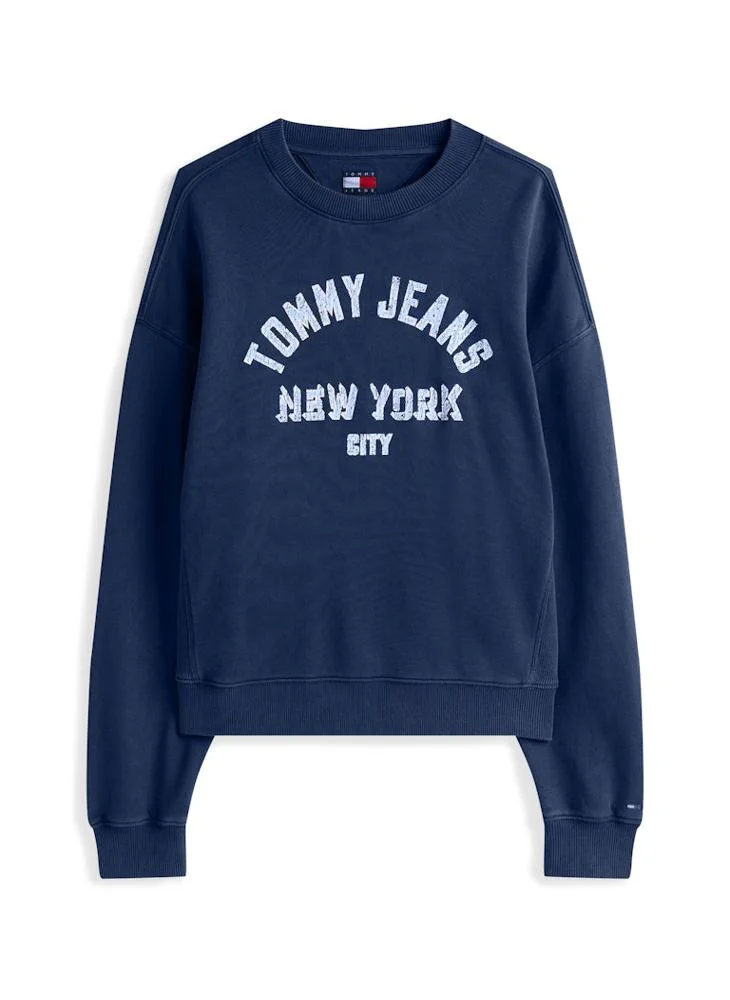 TOMMY JEANS Graphic Pullover Sweatshirt