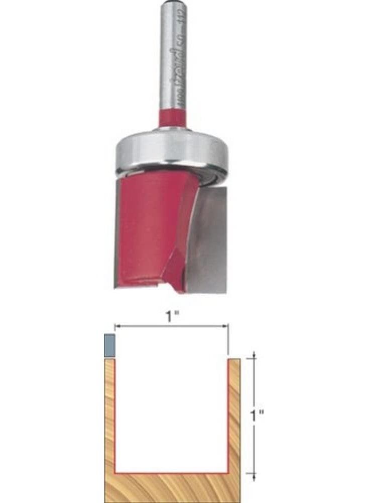 freud Freud 50-112: 1" (Dia.) Top Bearing Flush Trim Bit with 1/2" Shank 