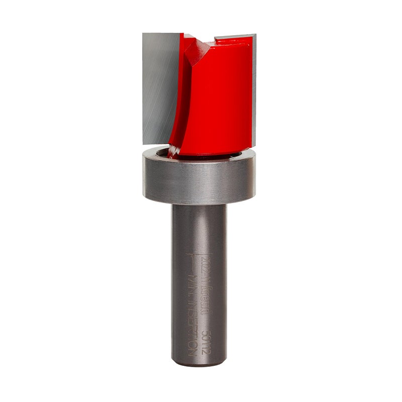 Freud 50-112: 1" (Dia.) Top Bearing Flush Trim Bit with 1/2" Shank - Image 1