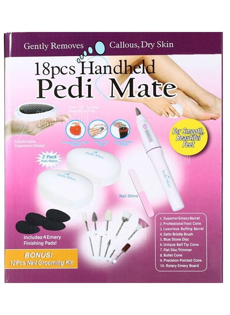 Pedi Mate 18 pcs Handheld Pedi Mate-professional pedicure  - Image 1