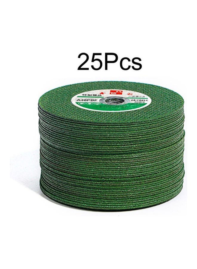 NIBEMINENT 25-Piece Angle Grinding Wheel Set Multicolour - Image 1