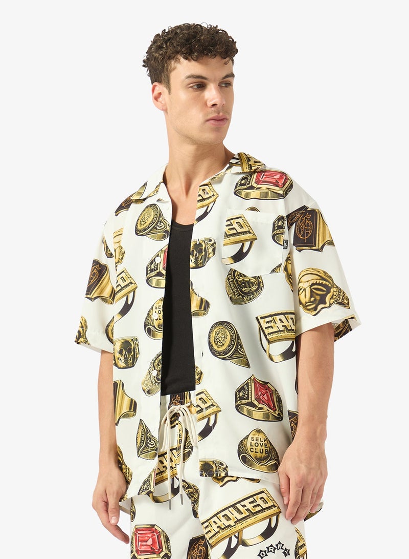Grimey The Og Tour Button Up Shirt - Image 1