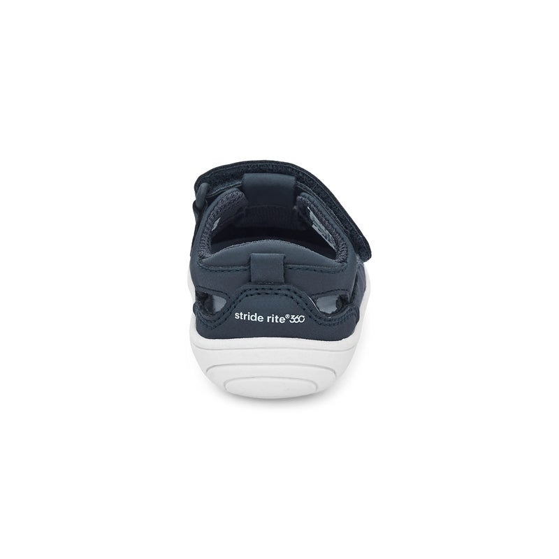 Stride Rite 360 Boys Amos 2.0 Sandal, Navy - Image 3