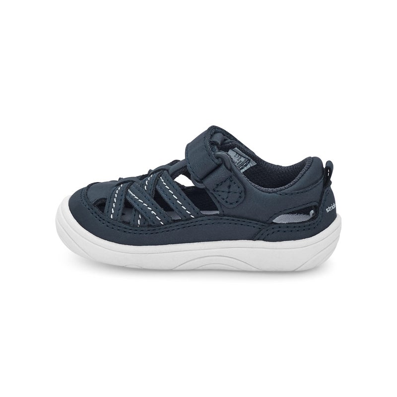 Stride Rite 360 Boys Amos 2.0 Sandal, Navy - Image 4