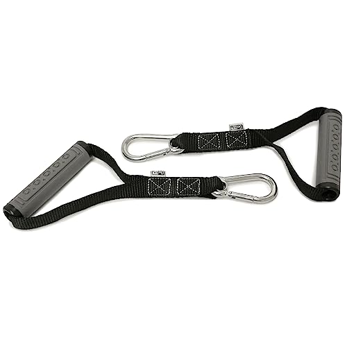 GoFit Extreme Power Handles - One Pair, Handle color may vary, Black/Gray - Image 3