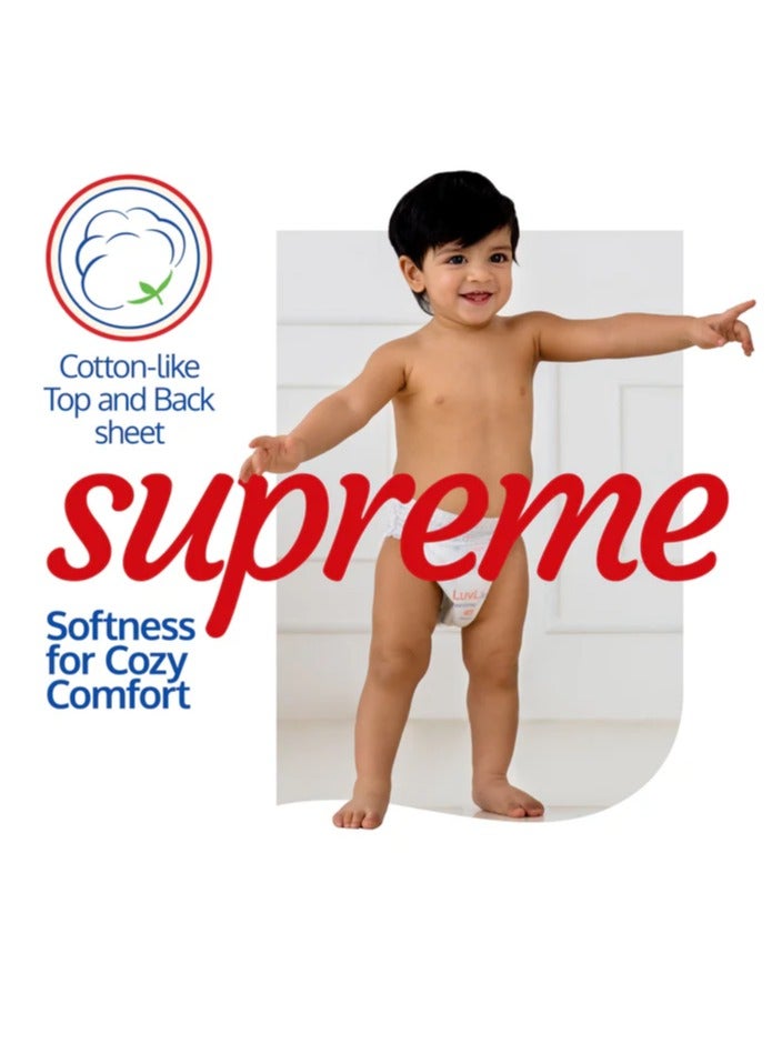 LuvLap Diaper Pants Large 9-14kg 16 Pieces | Baby Diaper | Great Absorption with Long Lasting Dryness Upto 12 Hours Protection | Superior Snug Fit | Gentle on Baby's Skin - Image 4