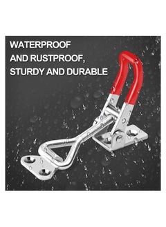 Y&D 6 Pack Toggle Latch Clamp 4001, KASTWAVE Adjustable Latch, Heavy Duty Latches, 330 Lbs Holding Capacity Pull for Lid Jig, Tool Box Case (24 PCS Screws)  - Image 5