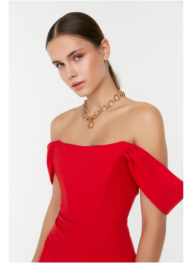trendyol - Woman Jumpsuit Red - Image 1
