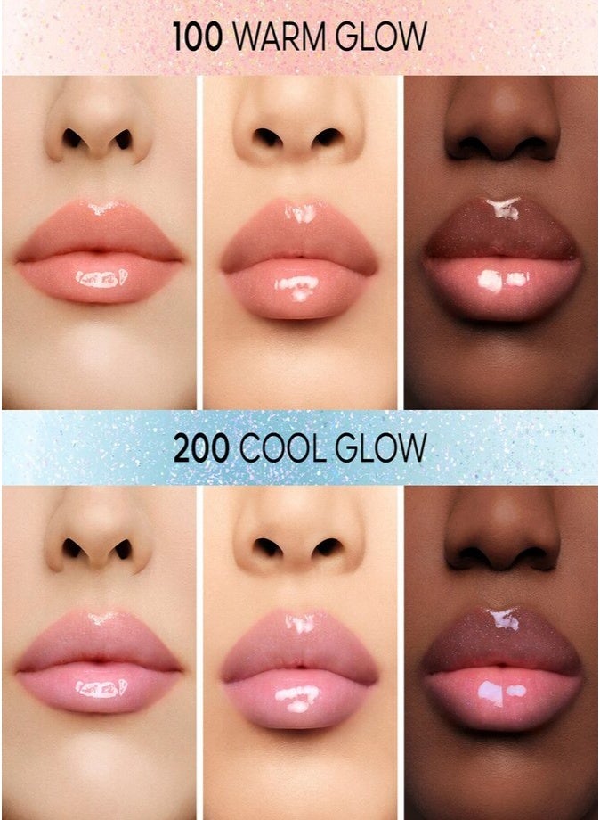 غيرلان KissKiss Bee Glow زيت ممتلئ للشفاه (9.5 مل) – درجة 100 Warm Glow: ملمع شفاه مرطب ومعزز لامتلاء الشفاه بتركيبة غنية بالعسل. - Image 5