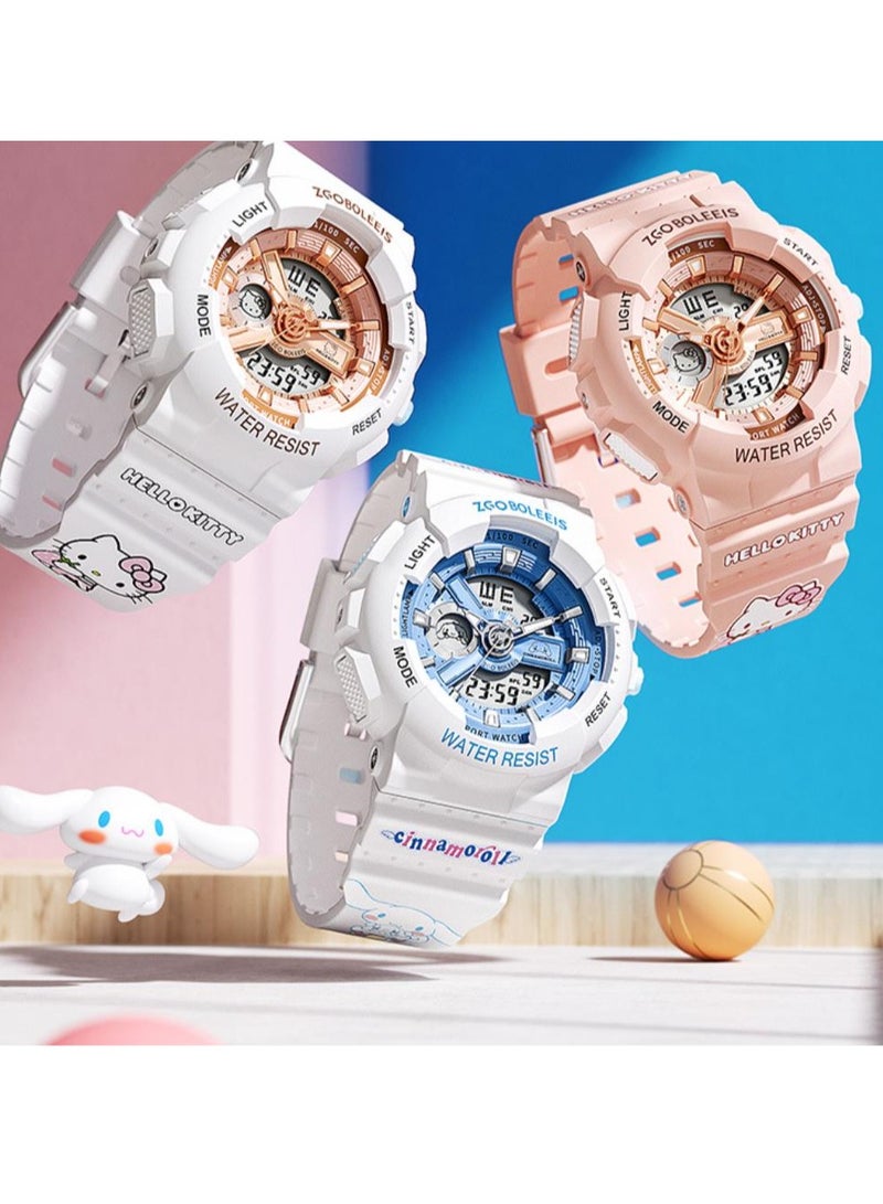 ZGO Children's Watch Gift Waterproof And Anti Fall Student Watch Sports Luminous Electronic Watch - Image 3