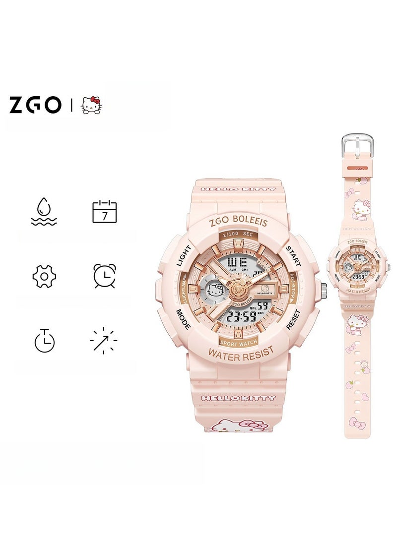 ZGO Children's Watch Gift Waterproof And Anti Fall Student Watch Sports Luminous Electronic Watch - Image 1