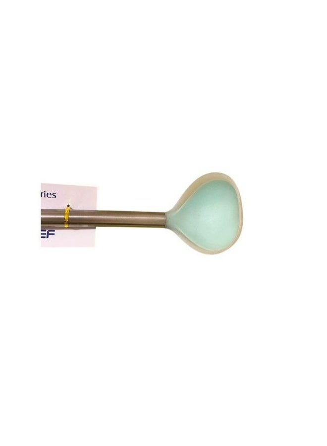 ELCHEEF Silicone Ladle with Stainless Handle - Green - Image 2
