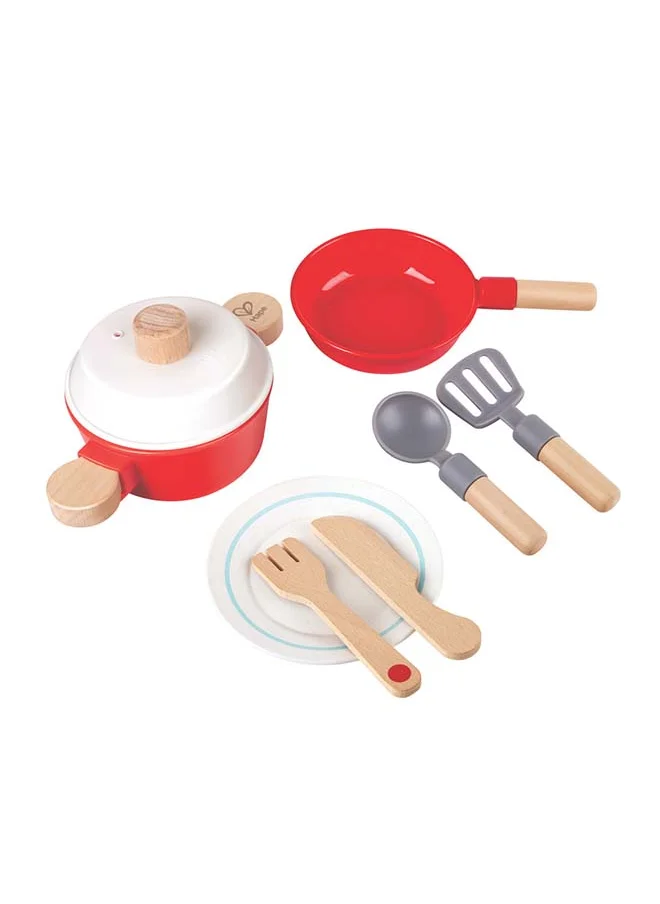 Hape Little Chef Cook & Serve Set, 3Y+