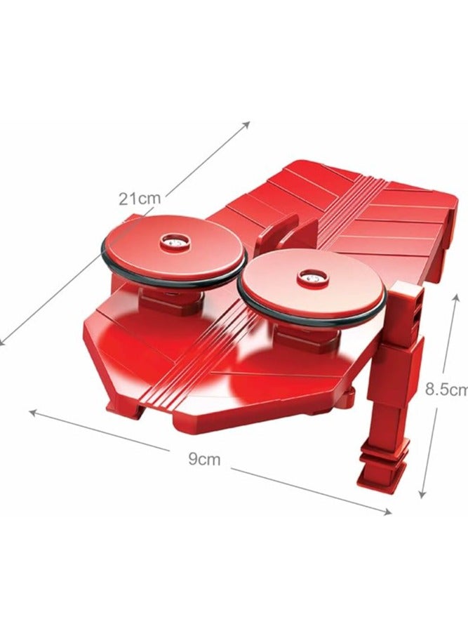 4M Electric Plane Launcher – STEM Science Kit with Motorized Launcher and Foam Planes for Kids to Build, Experiment, and Learn Aerodynamics Through Fun Hands-On Educational Play Ages 8+ | 00-03453 - Image 2