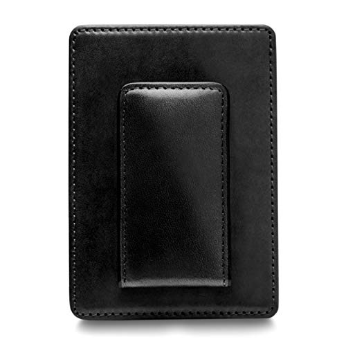 Bosca Old Leather RFID Blocking Front Pocket Wallet with Magnetic Money Clip - Leather Wallet for Men - Image 4