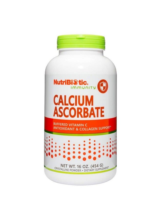 Nutribiotic - Calcium Ascorbate Vitamin C Powder 16 Oz ; Essential Antioxidant & Collagen Supplement Buffered With Calcium ; Nonacidic & Easier On Digestion Than Ascorbic Acid ; Gluten & Gmo Free - Image 1