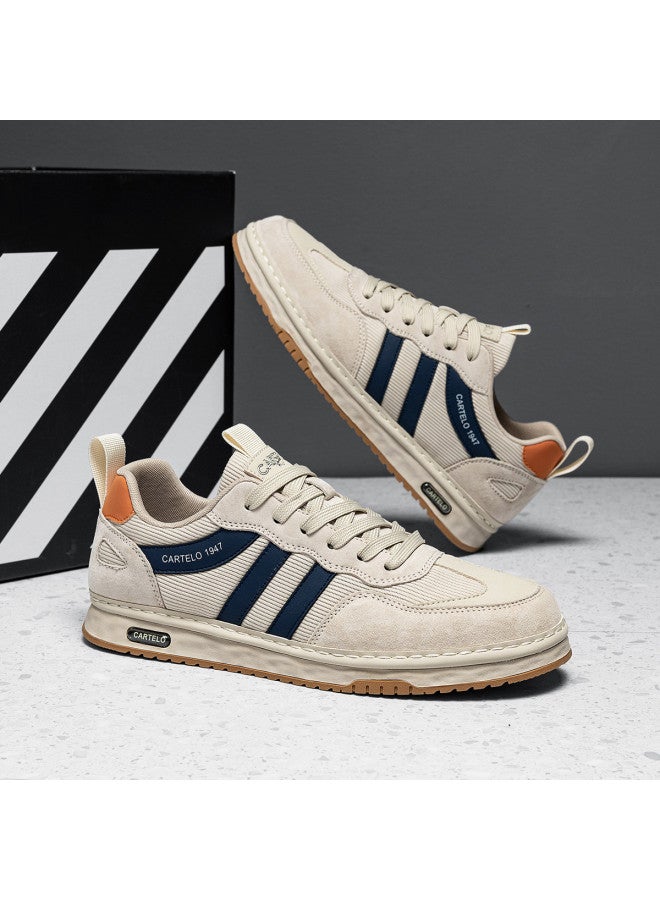 CARTELO Hot Sale】men's Retro Casual Shoes, Comfortable And Versatile Mesh Panels Sneakers, Trendy Breathable Men's Footwear - Image 2