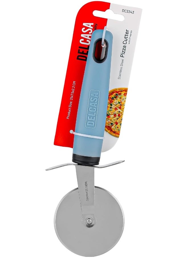DELCASA Delcasa DC3343 Stainless Steel Pizza Cutter, Silver  - Image 5