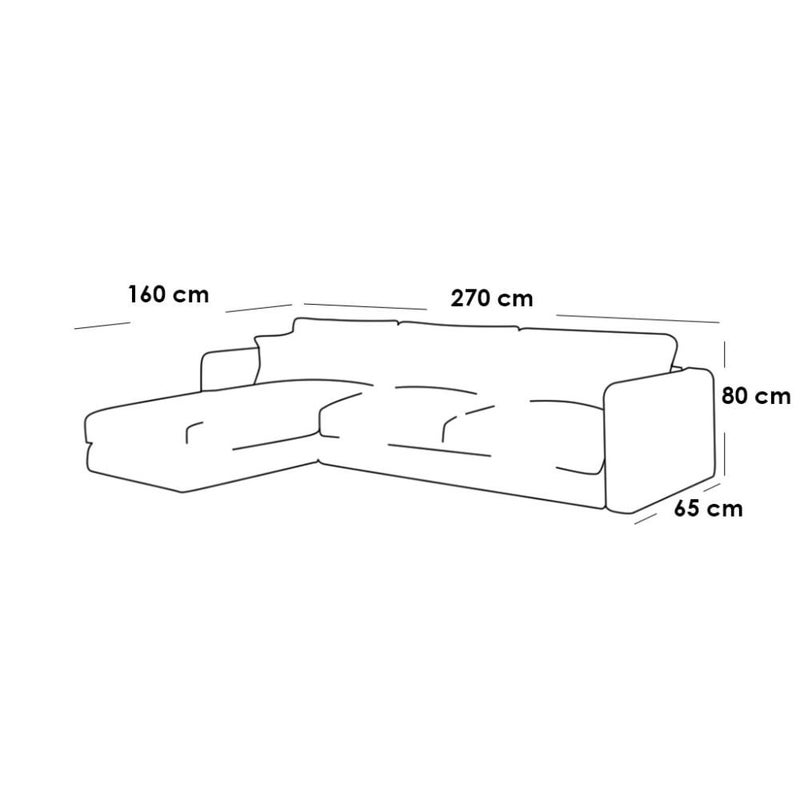 Betak Swedish wood and suede corner sofa - green - Image 2