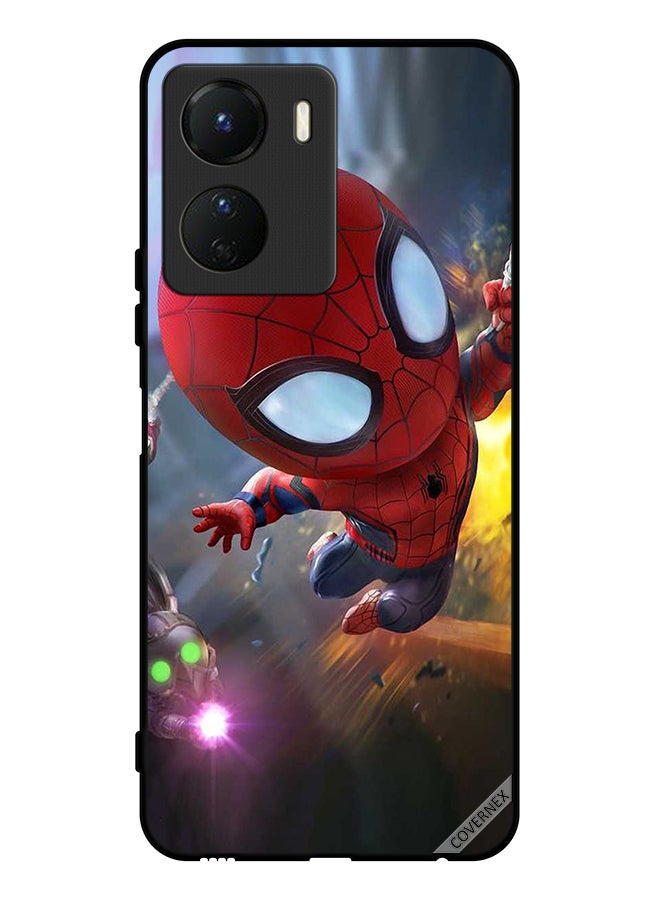 Covernex Protective Case Cover For Vivo Y16 Spiderman In Action - Image 1