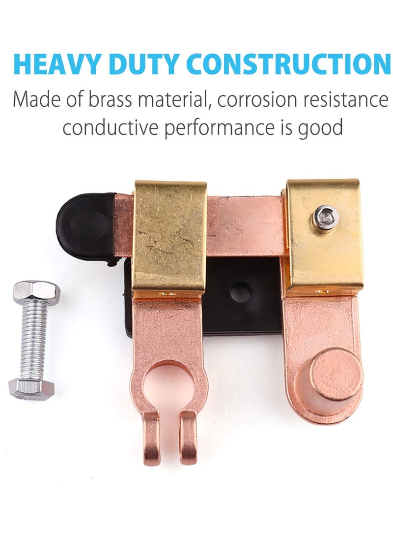 Dual Pack Battery Disconnect Switch for Cars RVs Boats and Trucks 12V 24V Knife Blade Design Horizontal Vertical Use - Image 5