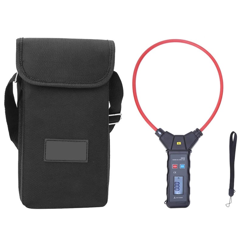 Multifunctional Flexible Coil Clamp Meter AC 0-9999A, High Resolution and Accuracy - Leakage Clamp Meter, Ground Telurometro Pinza Current Tester, Ideal for Electrical - Image 1