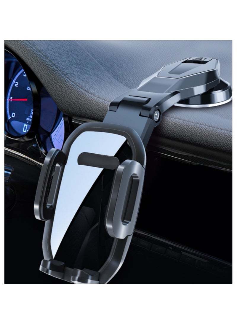 New car mobile phone holder car dashboard suction cup mirror air outlet navigation gravity holder  - Image 1