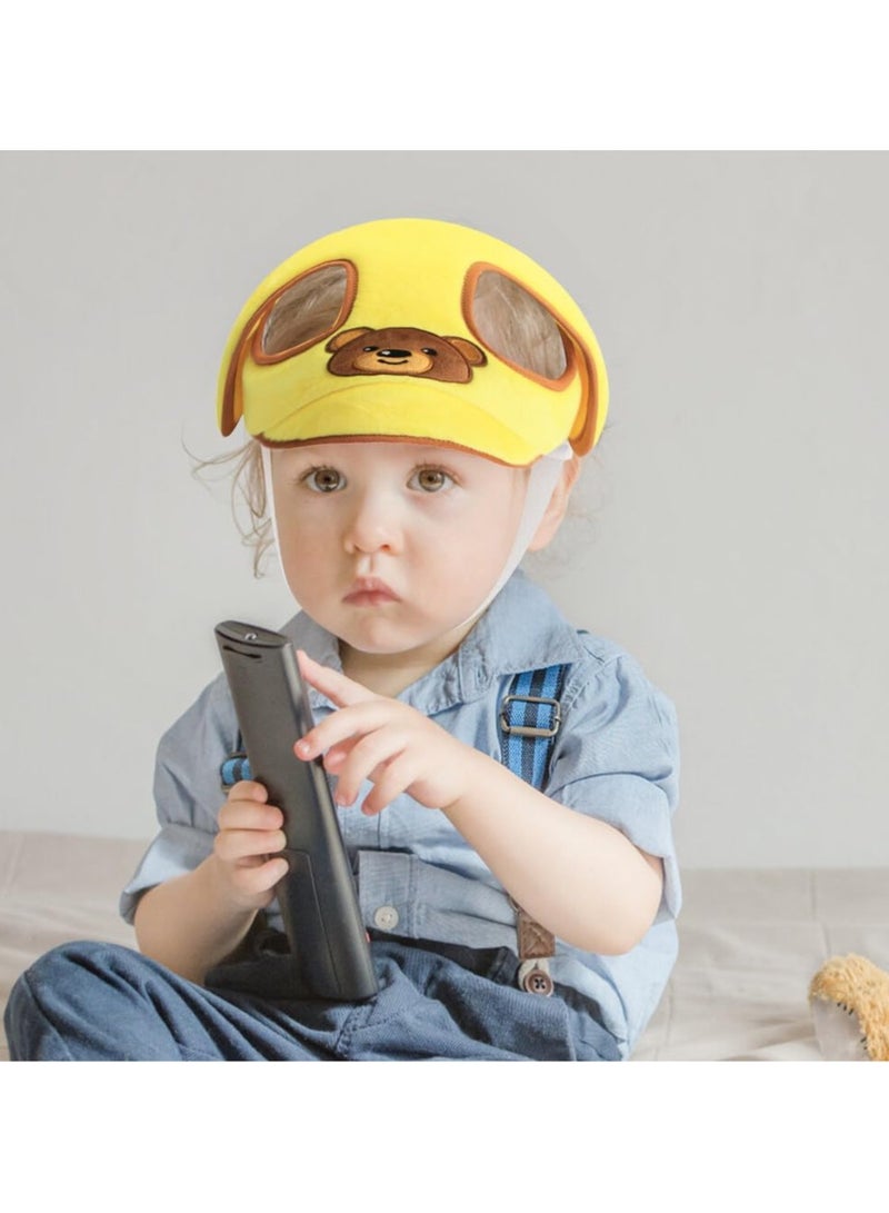 عام خوذة زحف الطفل مقاومة للصدمات والسقوط ومبطنة للأطفال، ذات غطاء قابل للتعديل لحماية الطفل أثناء الجري واللعب والمشي. - Image 2