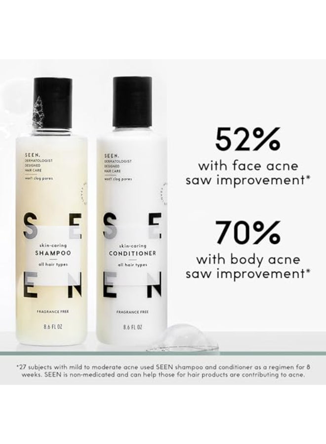 SEEN Discovery Kit Scented NonComedogenic Hair Set DermatologistDeveloped Safe for Sensitive Acne Prone Skin - Image 3