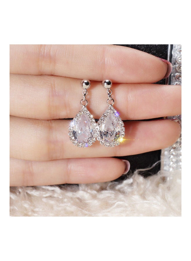 NIBEMINENT 1 Pair Women's Hypoallergenic Temperament Drop Shape Earrings - Image 1