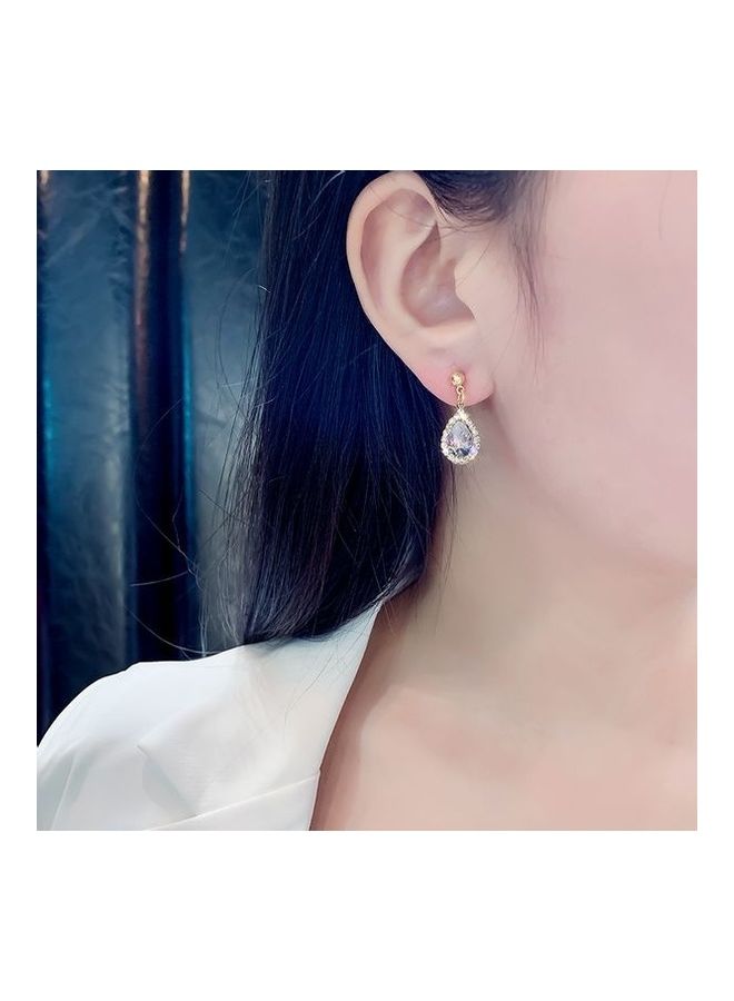 NIBEMINENT 1 Pair Women's Hypoallergenic Temperament Drop Shape Earrings - Image 3