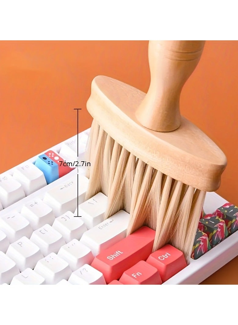 Multi-Purpose Crevice Brush - Window & Desk Cleaning Tool Heavy-Duty Dirt Remover for Home, Kitchen, Bathroom & Hotel Use | Flexible Bristles, Reachable Tight Spaces - Image 3