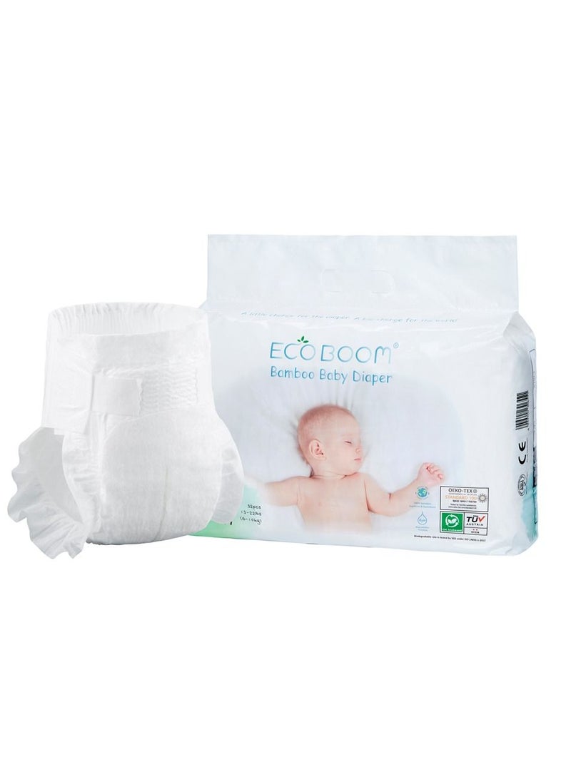 Eco boom - Eco Boom - Premium Bamboo Diapers Size 3 - 32pcs - Image 1