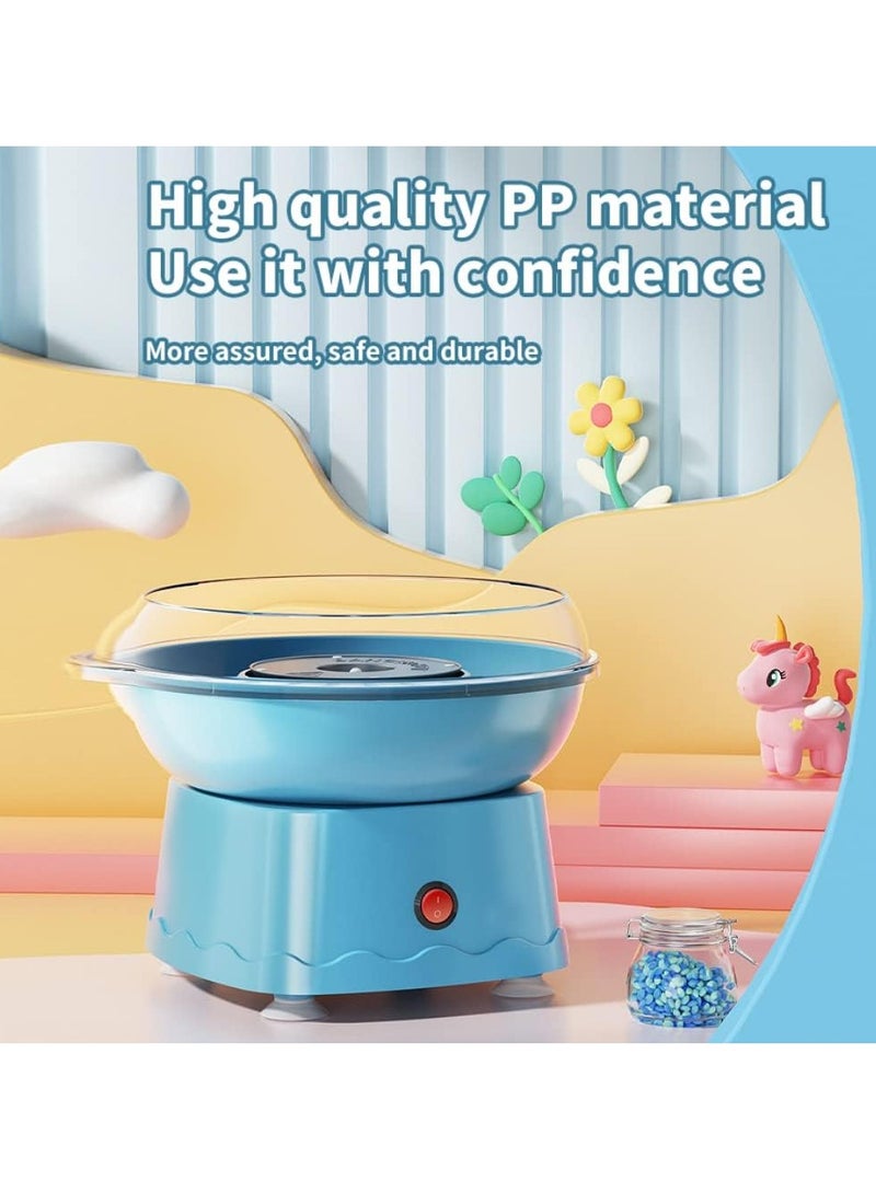 Barakah Cotton Candy Machine for Kids, Electric Cotton Candy Maker with Splash-Proof Plate, Portable Marshmallow Machine, Desktop Sugar Floss Maker for Home, Kids' Birthday, Family Party - Image 5