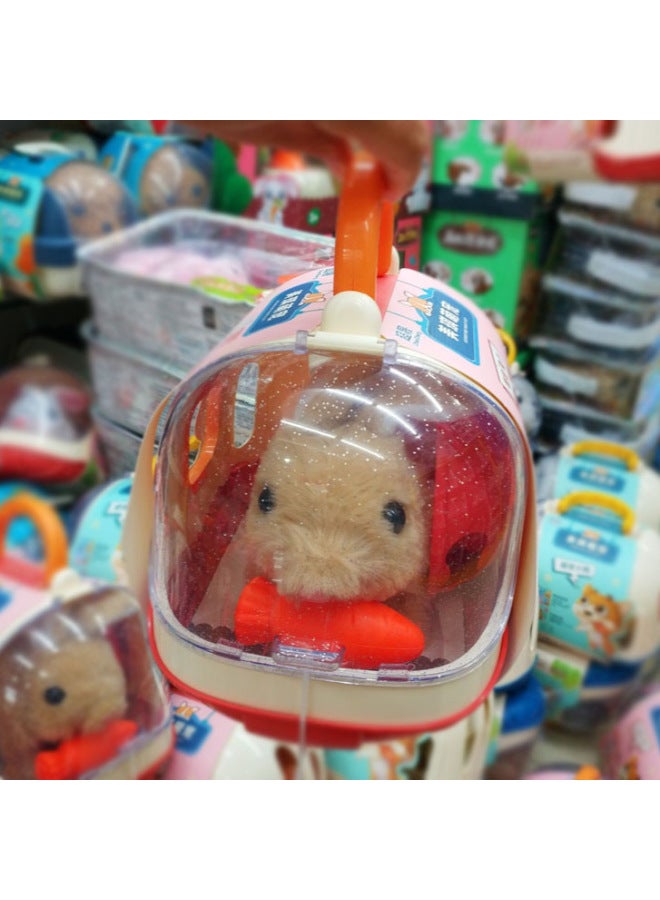 Chao Sheng Toy 966 Children's Play-house Toy Simulation Walking Will Call Rabbit Puppy Toy Gift Prize-Color:021 Puppy + Small House - Image 4