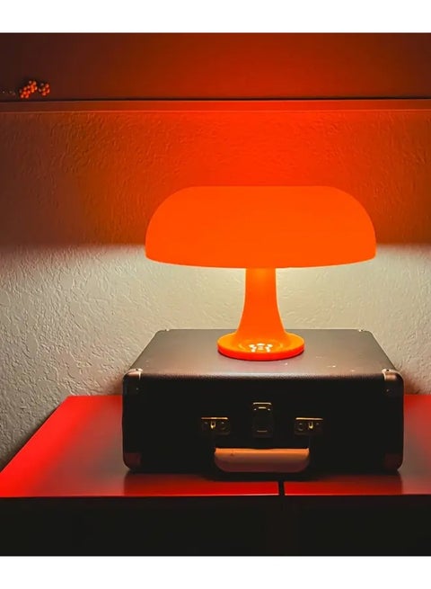 1pcs LED Mushroom Table Lamp For Hotel Bedroom Bedside Living Room Decoration Lighting Modern Minimalist Desk Lights