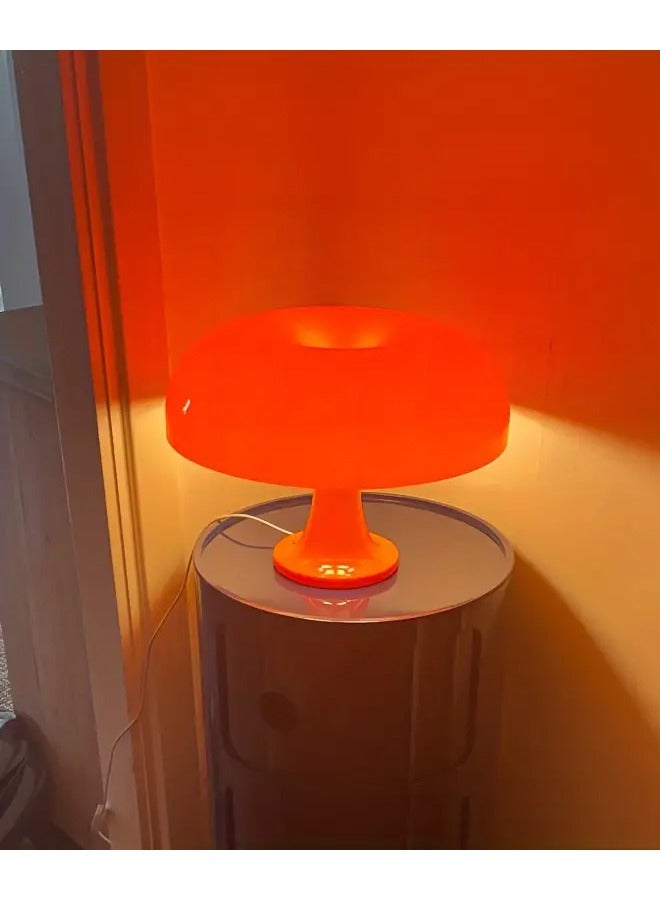 1pcs LED Mushroom Table Lamp For Hotel Bedroom Bedside Living Room Decoration Lighting Modern Minimalist Desk Lights