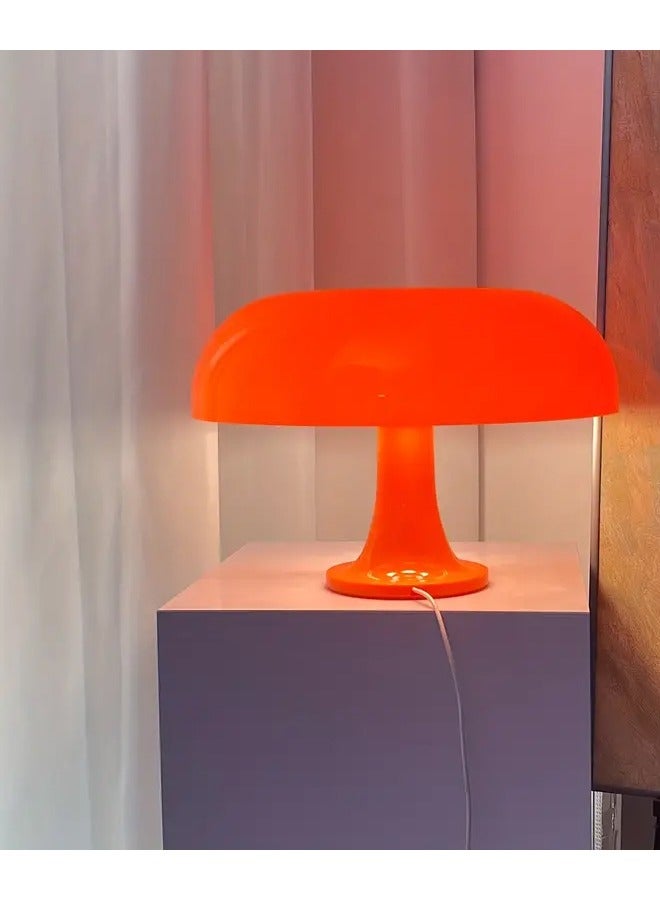 1pcs LED Mushroom Table Lamp For Hotel Bedroom Bedside Living Room Decoration Lighting Modern Minimalist Desk Lights