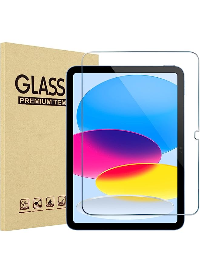 erorex Pack ProCase iPad 10.9 10th Generation 2022 Screen Protector A2696/A2757/A2777, Tempered Glass Screen Film Guard for iPad 10th Gen 10.9" 2022 Release -Clear  - Image 1