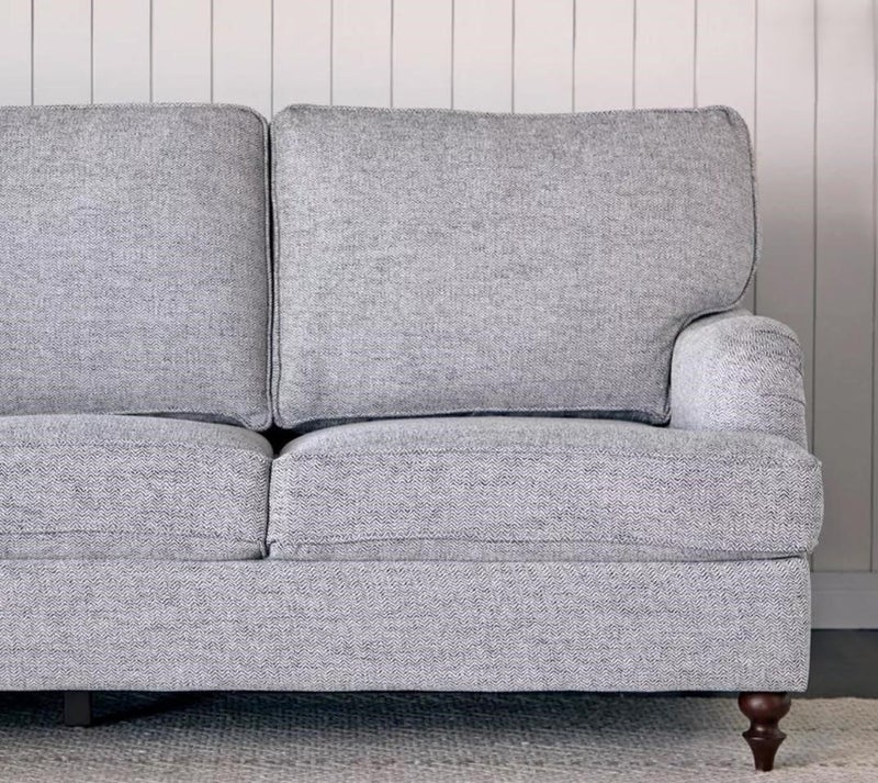 Cozy Homes Modern L-Shaped Sectional Sofa in Light Grey - Image 5