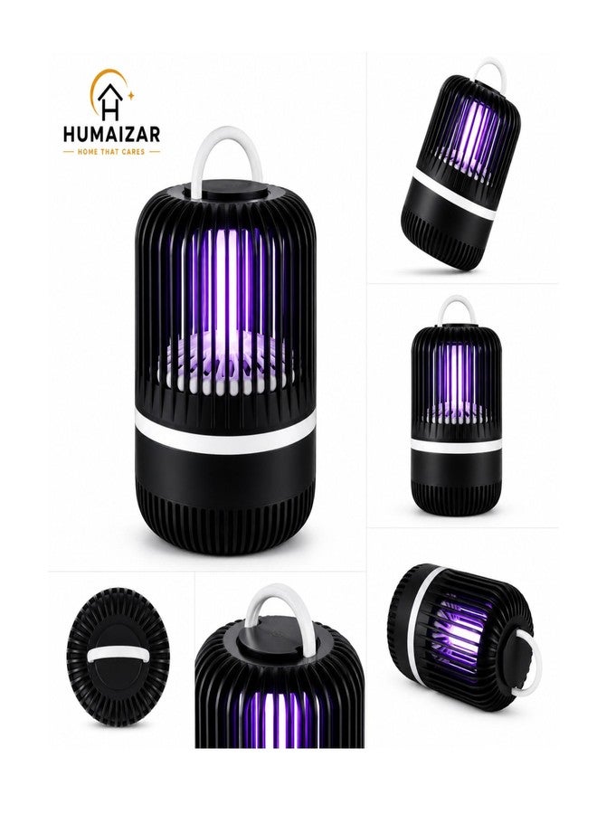 HUMAIZAR Mosquito Trap Lamp | Chemical Free USB Bug Zapper | Quiet UV Mosquito Killer for Bedroom, Nursery & Living Room - Image 2