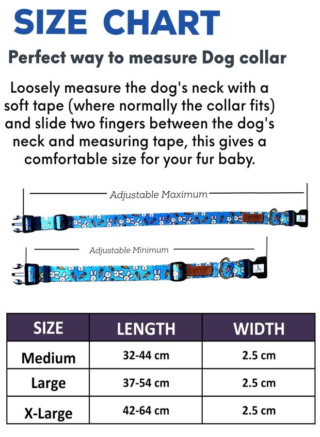 LEXNEL Durable Nylon Dog Collar - Lightweight, Quick-Release Buckle, Soft & Comfortable Fit, Adjustable Dog Collars for Small Medium Large Dogs (Hot Green, Medium) - Image 4