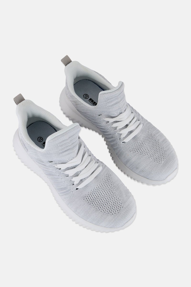 RBX Women Lace Up Training Shoes, Off white  - Image 4
